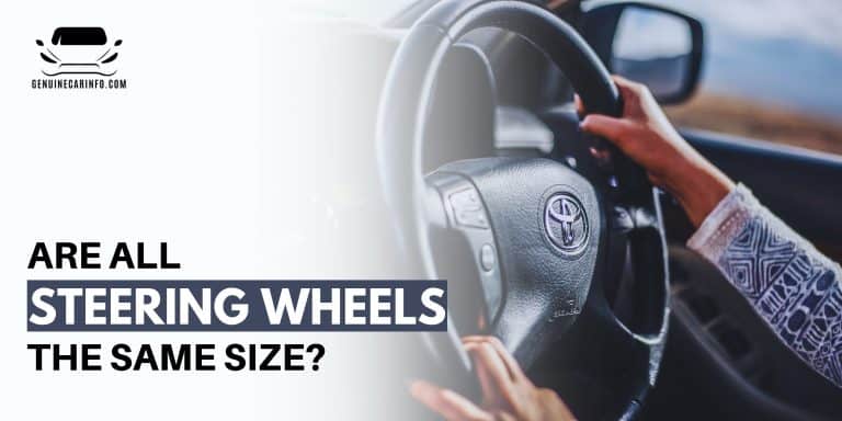 Are all steering wheels the same size?